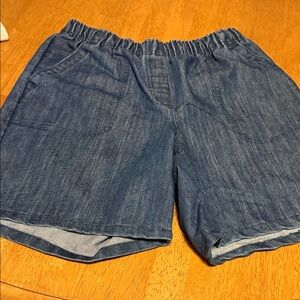 Covington Dark Blue Denim Shorts